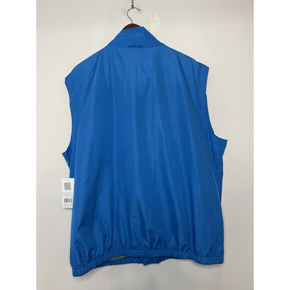 PGA Tour Vest Mens XL Blue Full Zip Mesh Pockets Lined NWT Golf Active - Picture 5 of 6